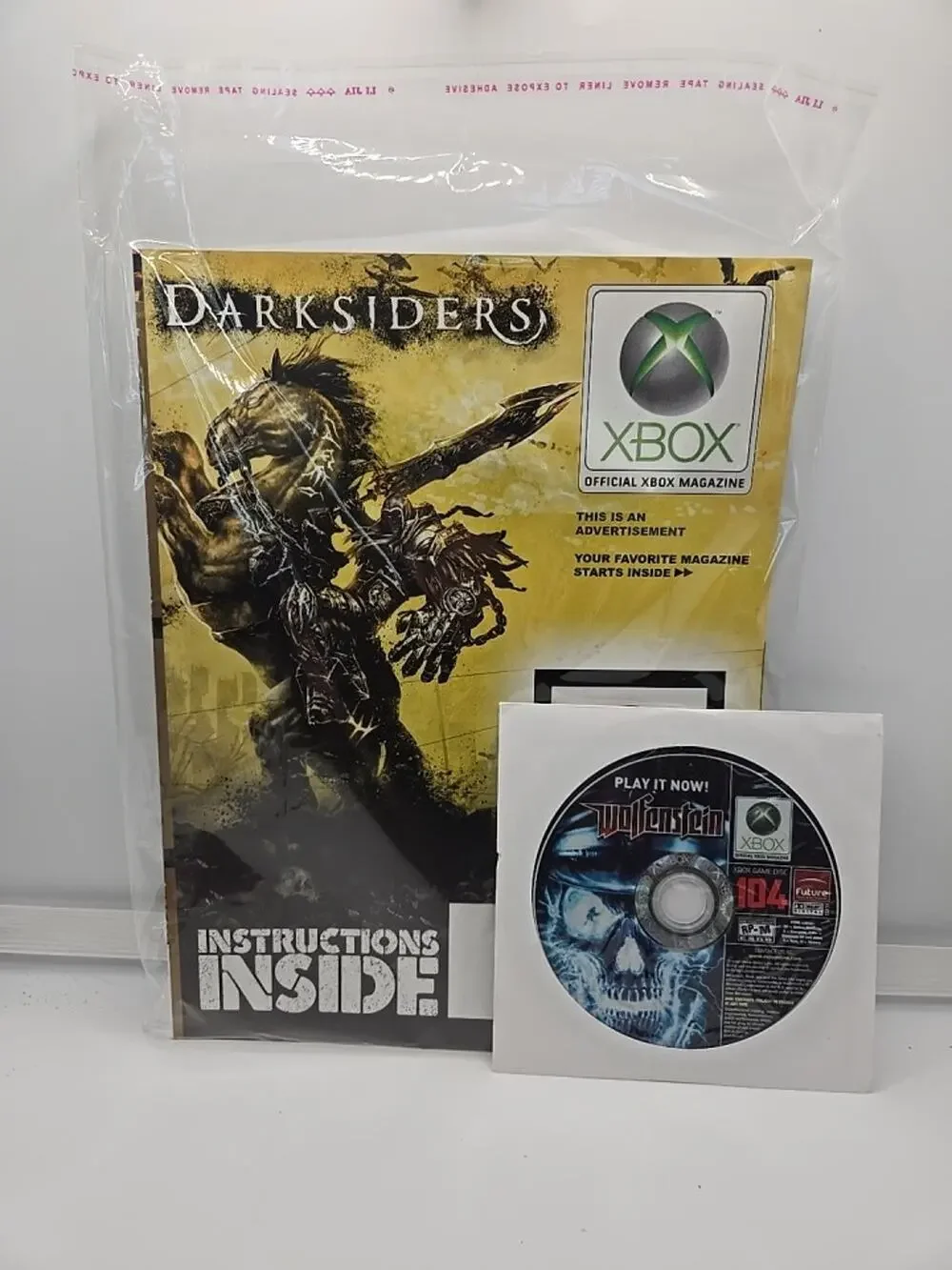 Official XBOX Magazine #105 January 2010 Darksiders With Demo Disk